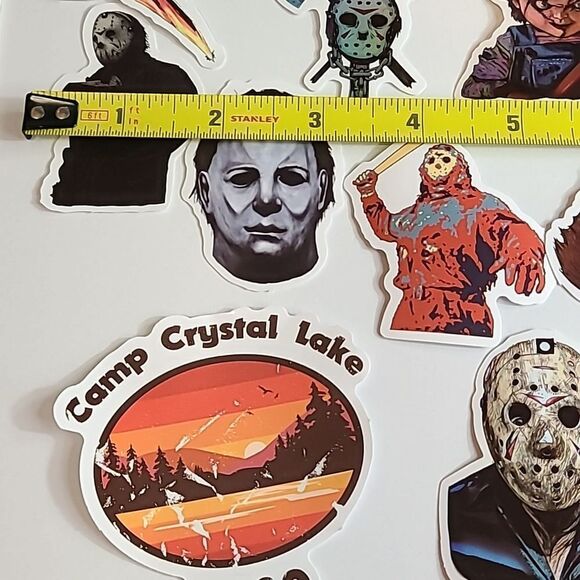 Horror Movie Sticker Decals Serial Killer Variety Pack D Freddy Kreuger NEW - Picture 10 of 10